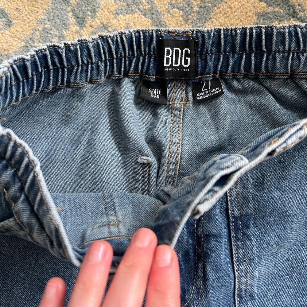 BDG Urban Outfitters High-Waisted Skate Jean-Denim - Picture 8 of 9